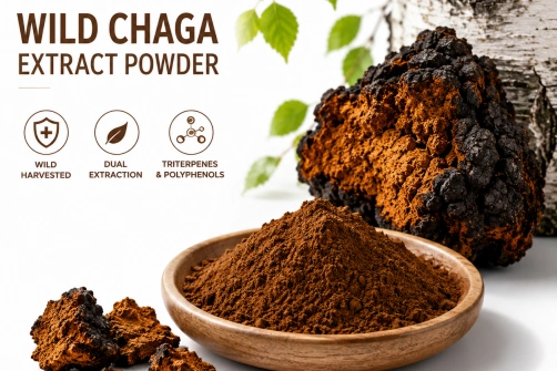 What Makes Chaga Mushroom Extract Powder Suitable for Beverage and Powder Blend Applications?